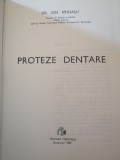 PROTEZE DENTARE * Volumul I -- Ion Rindasu -- 1987, 354 p. cu imagini in text