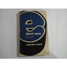 ALBERT CAMUS - ESEURI