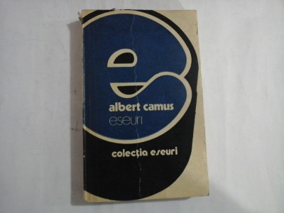 ALBERT CAMUS - ESEURI foto