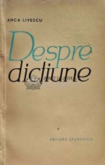 Despre dictiune - 1965 - Anca Livescu (AJ132) foto