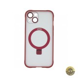 Husa MagSafe pentru Apple iPhone 13 OEM Ring Rosie