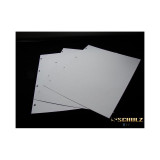 Set 10 separatoare albe din carton, format 20x25, gama Optima