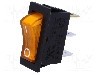 Intrerupator OFF-ON, 2 pozitii, SPST, SCI - R13-91B-01-BY-2D-N-2 foto