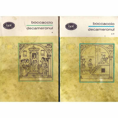 Giovanni Boccaccio - Decameronul vol.1+2 - 131702 foto