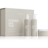 ICONIQUE Professional STRONG LIKE YOU Repair &amp; Strengthening Set set pentru par deteriorat