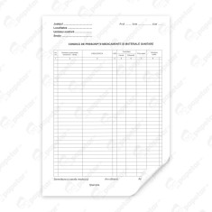 Condica de prescriptii medicamente si materiale sanitare, format A4, 100 file foto