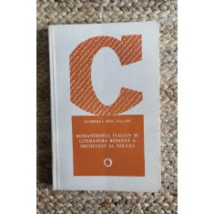 ROMANTISMUL ITALIAN SI LITERATURA ROMANA A SECOLULUI AL XIX-LEA