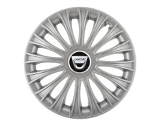 Set 4 capace roti Dino cromat R16 pentru gama auto Dacia