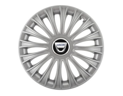 Set 4 capace roti Dino cromat R16 pentru gama auto Dacia foto