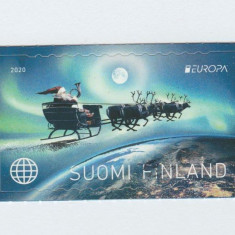 FINLANDA 2020 EUROPA CEPT Serie 1 timbru autoadeziv MNH**