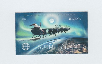 FINLANDA 2020 EUROPA CEPT Serie 1 timbru autoadeziv MNH** foto