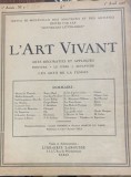 L art vivant- revista in franceza, nr. 7, aprilie 1925