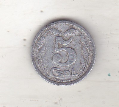 bnk mnd Franta Evreux 5 centimes 1921 foto