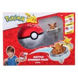 Set Spinner battle cu figurina, Pokemon, Eevee