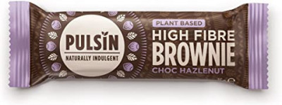 Brownie cu Alune de Padure si Chipsuri de Ciocolata 35g foto