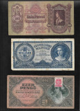Set / Lot 19 bancnote diferite Ungaria pengo milpengo / penghei / vezi scan