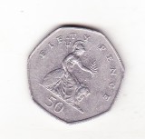 bnk mnd Marea Britanie Anglia 50 pence 2001