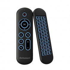 Telecomanda smart OnXsmart®, Air mouse, tastatura QWERTY, WIFI&BT, lumini RGB