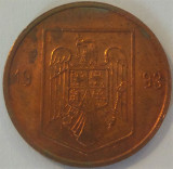 Moneda 1 LEU - ROMANIA, anul 1993 *cod 1117 i