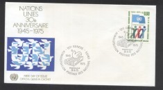 UN Geneva 1975 30 years U.N.O. Mi.50 FDC UN.075