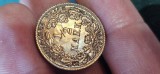 Germania 1/2 mark 1919 A , argint , detalii , LUCIU