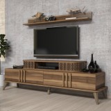 Cumpara ieftin Comoda TV Eyl&uuml;l - Walnut