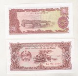 Bnk bn Laos 20 kip (1979) P28r unc