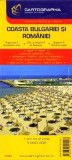 Harta Coasta Bulgariei si Romaniei 1:200.000 Cartographia Studium Ghid Calatorie Litoral Detalii Drumuri