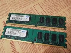 Kit memorii RAM PC 4Gb DDR2(2x2Gb) 800Mhz PQI Dual Channel foto