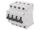 Intrerupator de supracurent Eaton Electric 16A 4 poli, Sina DIN, 15kA, Tip C, FAZ-C16/4