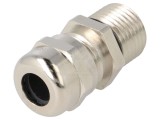 Garnitură etanșare LAPP PG9 IP68 filet alungit, alamă cu nichel, diametru cablu 4-8mm