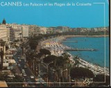CPIB 16667 CARTE POSTALA - CANNES. PLAJELE CROISETTE, Necirculata, Fotografie