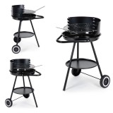 Cumpara ieftin G&ouml;rgős kerti grill &aacute;ll&iacute;that&oacute; r&aacute;csmagass&aacute;ggal