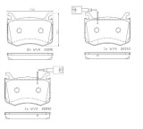 BREMBO P 23 183 PRIME LINE set placute frana,frana disc