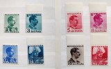 ROMANIA 1940 - Uzuale Carol II - serie MNH** cu 1 margine - LP 140 nestampilate, Regi, Nestampilat
