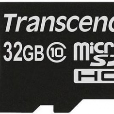 Card de memorie Transcend microSDHC, 32GB, Clasa 10