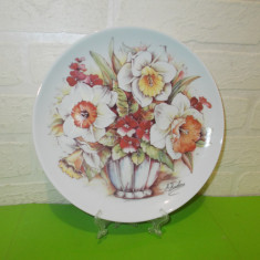 PORTELAN de colectie LIMOGES decorat in teme florale