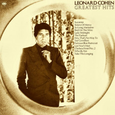 Leonard Cohen Greatest Hits LP 2017 (vinyl) foto