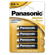Baterii R6 AA PANASONIC Alkaline Power Bronze 4buc blister