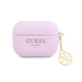 Husa Originala GUESS AirPods Pro - GUAPLSC4EU, Roz, Silicon