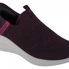 Pantofi pentru adidași Skechers Slip-Ins Ultra Flex 3.0-Shiny Night 149594-WINE maro