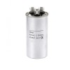 Condensator din Aluminiu ELS-CBB65-25, Tensiune 370 V, 25 uF, Forma Cilindru, Argintiu