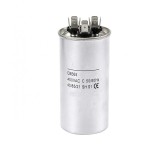 Condensator din Aluminiu ELS-CBB65-20, Tensiune 370 V, 20 uF, Forma Cilindru, Argintiu