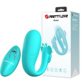 Vibrator hands-free Pretty Love Remi Thrusting - Aqua - Turcoaz