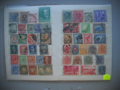 HOPCT LOT NR 4 AUSTRIA,GRECIA,ANGLIA,SUEDIA,CANAD,ETC-51 TIMBRE VECHI STAMPILATE foto