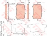 Set placute frana,frana disc HONDA INSIGHT (ZE) (2009 - 2016) TRW GDB3447