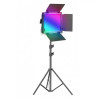 Panou Neweer RGB 480 LED,trepied 200 cm inclus,cabluri alimentare,gentuta transport, Neewer