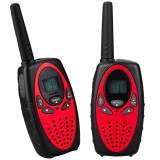 Walkie Talkie Copii si Adulti, Set 2 bucati, VisionHub&reg;, cu Raza Lunga de Actiune, Vox, Blocare taste, Sunet clar, Statie radio camping, drumetii, cro