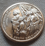 Monedă 1 Dollar 2020 USA, South Carolina, Septima Clark, unc, Innovation, P/D, America de Nord