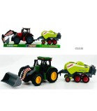 Tractor pentru Copii cu Presă de Balotat 47 Cm